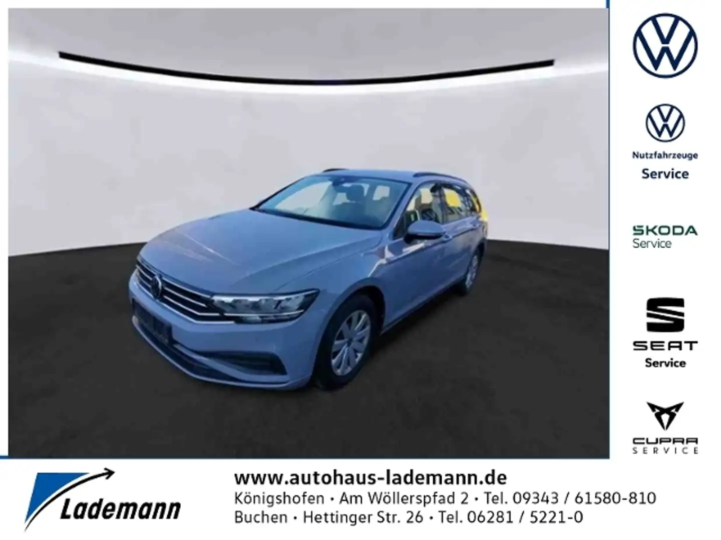 Volkswagen Passat Variant 1.5 TSI Conceptline LED+NAVI.+RFK Grau - 1