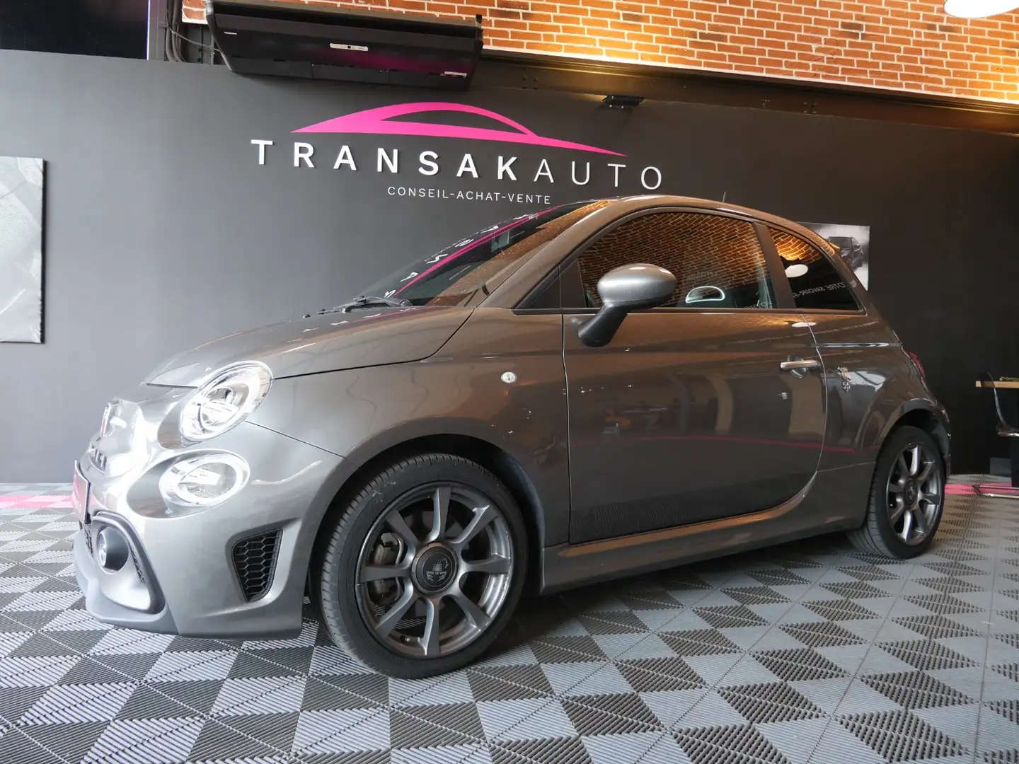 Abarth 595 595 1.4 Turbo 16V T-Jet 145 ch E6D Full BVM5 Gris - 1