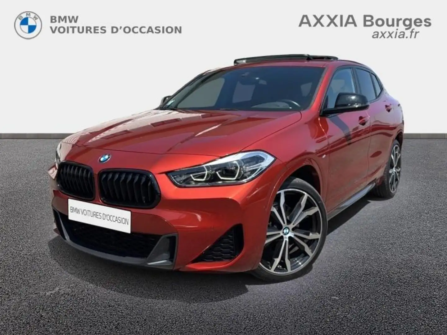 BMW X2 sDrive18dA 150ch M Sport Euro6d-T Orange - 1