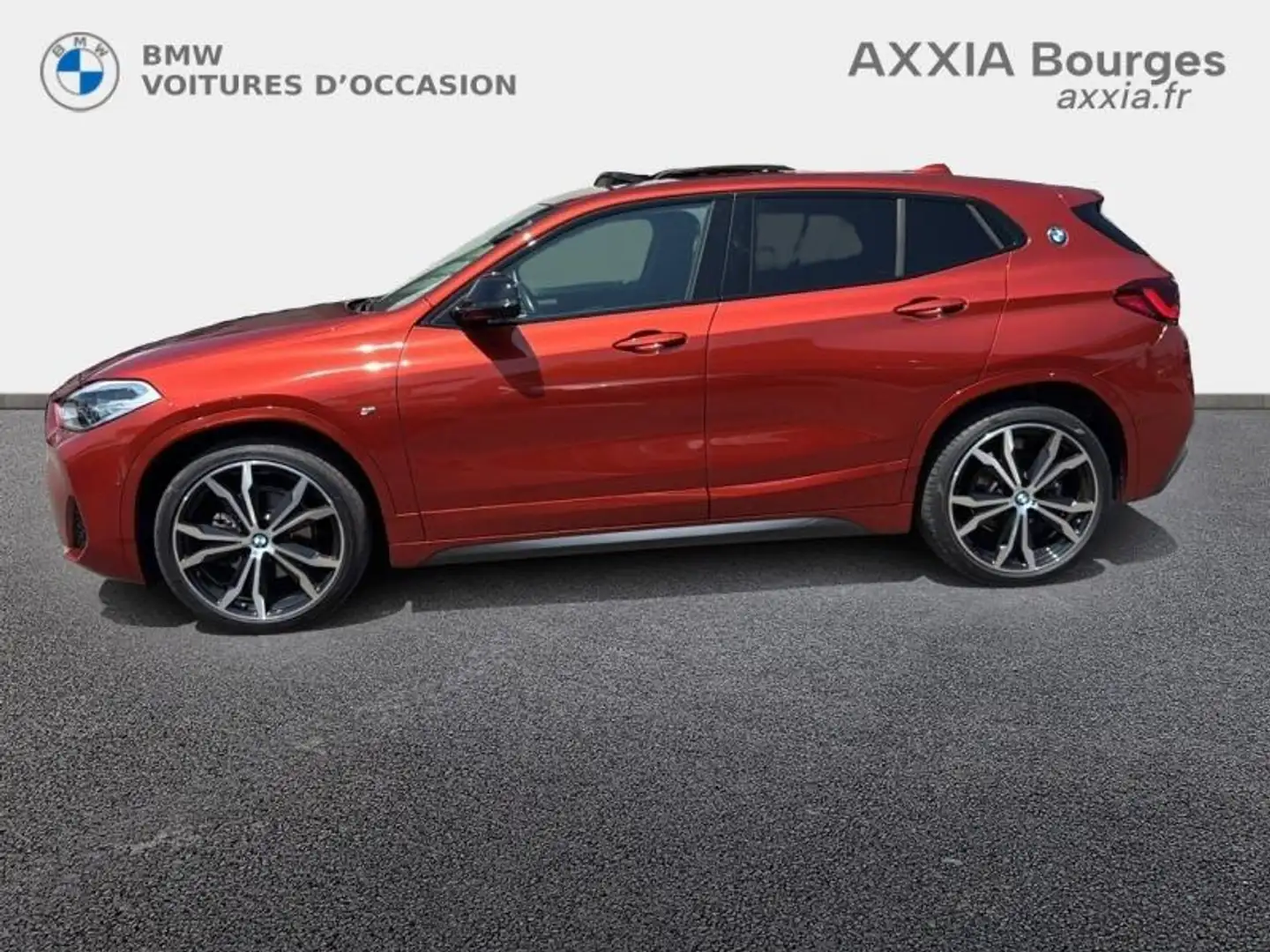 BMW X2 sDrive18dA 150ch M Sport Euro6d-T Orange - 2