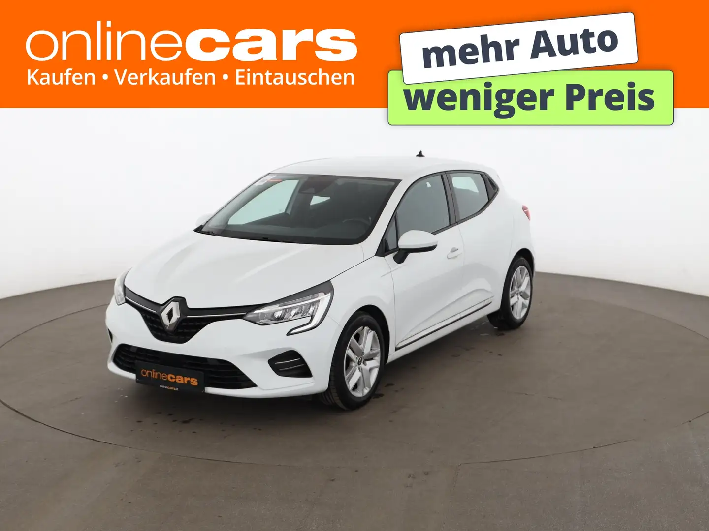 Renault Clio 1.0 TCe Corporate Edition NAVI TEMPOMAT PDC Weiß - 1