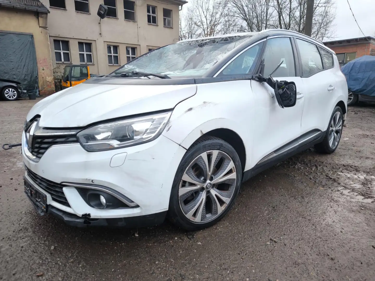 Renault Scenic Grand Intens 1.5 dCi Automatik Airbags Ok Schwarz - 2