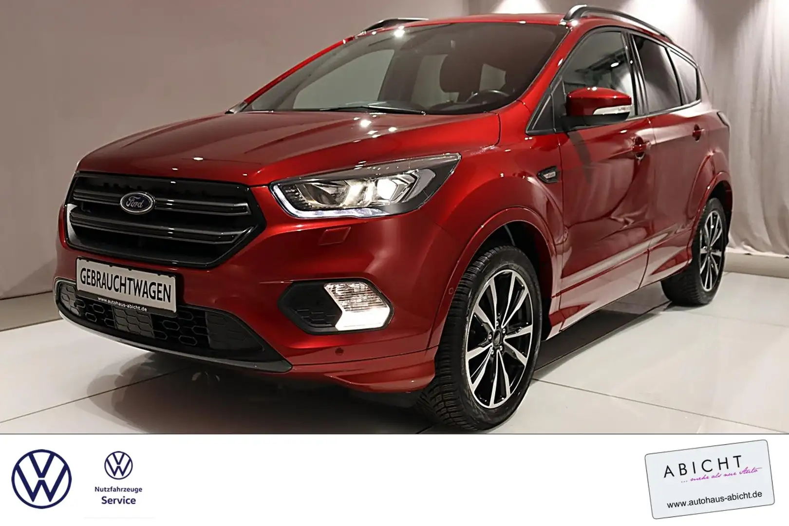 Ford Kuga 1.5 EcoBoost ST-Line AHK SHZ KAMERA Tempomat Rot - 1