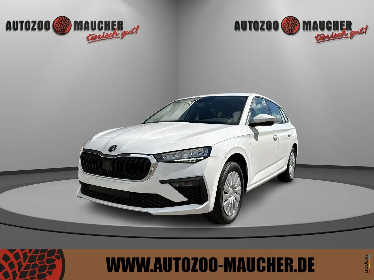 Skoda Scala Selection 1.0 TSI SHZ/PDC/APP Weiß - 1
