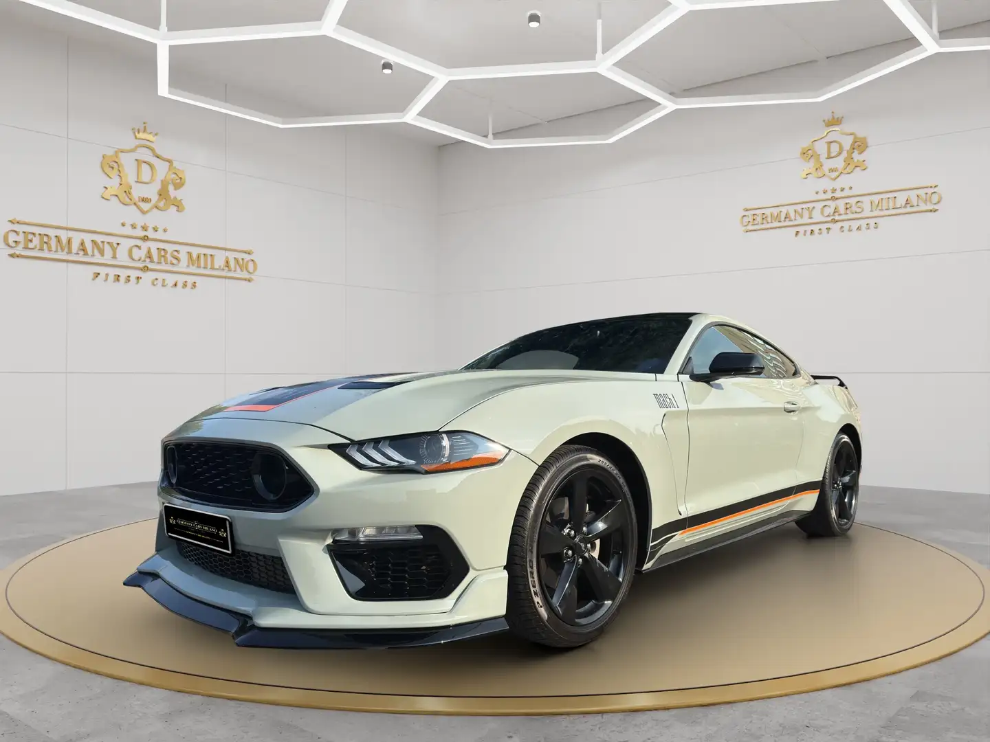 Ford Mustang Mustang Fastback 317cv-VIRTUAL-PREMIUM-MACH 1 PACK Grigio - 1