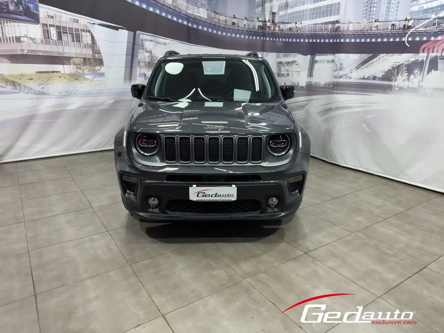 Jeep Renegade 1.6 Mjt 130 CV Limited BLACK EDITION LED NAVI Gris - 1