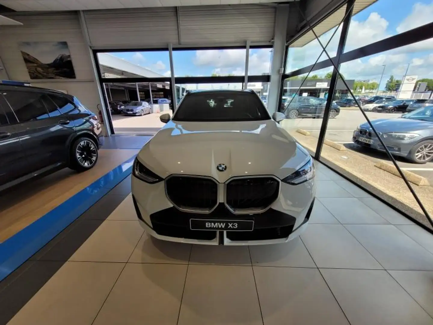 BMW X3 xDrive30e 299ch M Sport Blanc - 2