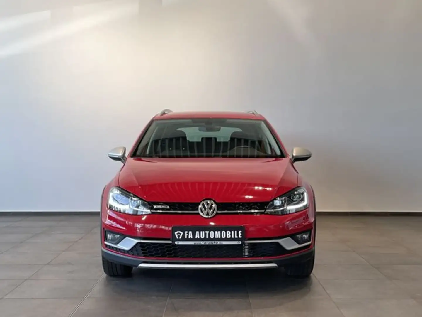 Volkswagen Golf VII Alltrack Led Massage Leder AHK Kamera Rot - 2