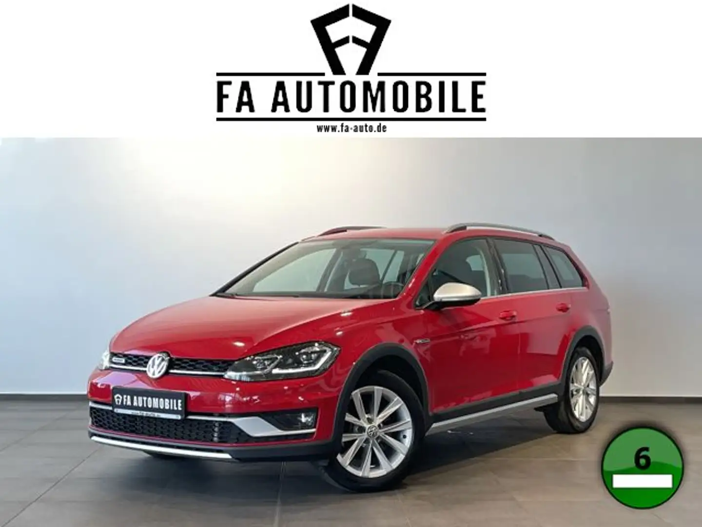 Volkswagen Golf VII Alltrack Led Massage Leder AHK Kamera Rot - 1
