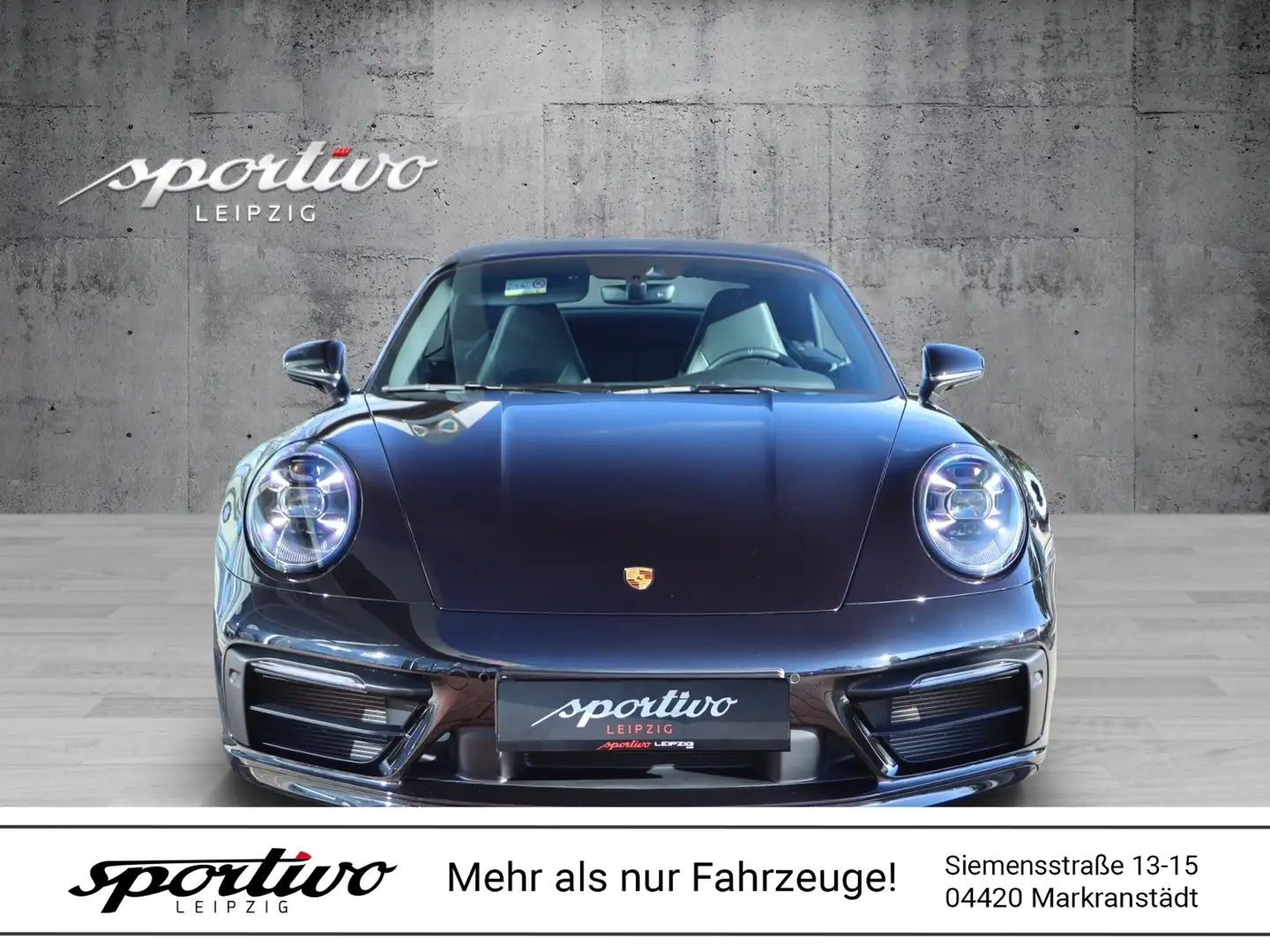 Porsche 992 911 Carrera Cabriolet Noir - 1