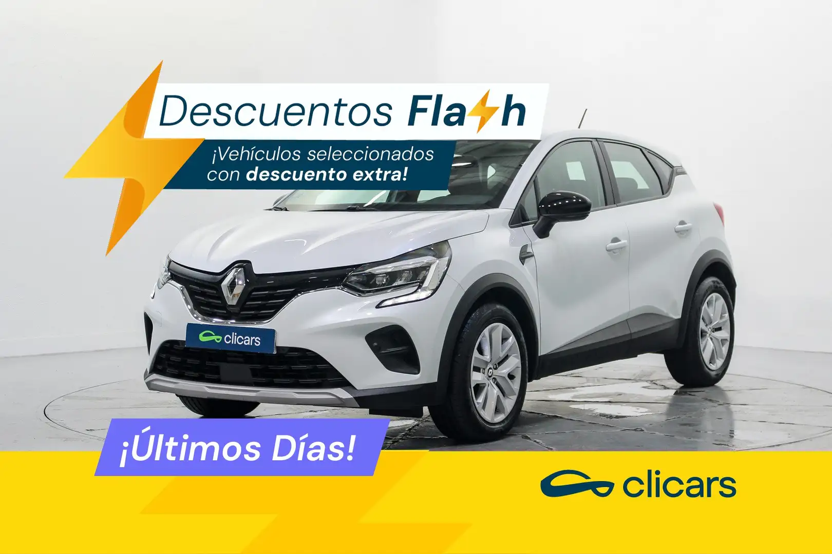 Renault Captur TCe GPF Micro Híbrido Intens 103kW Blanco - 1