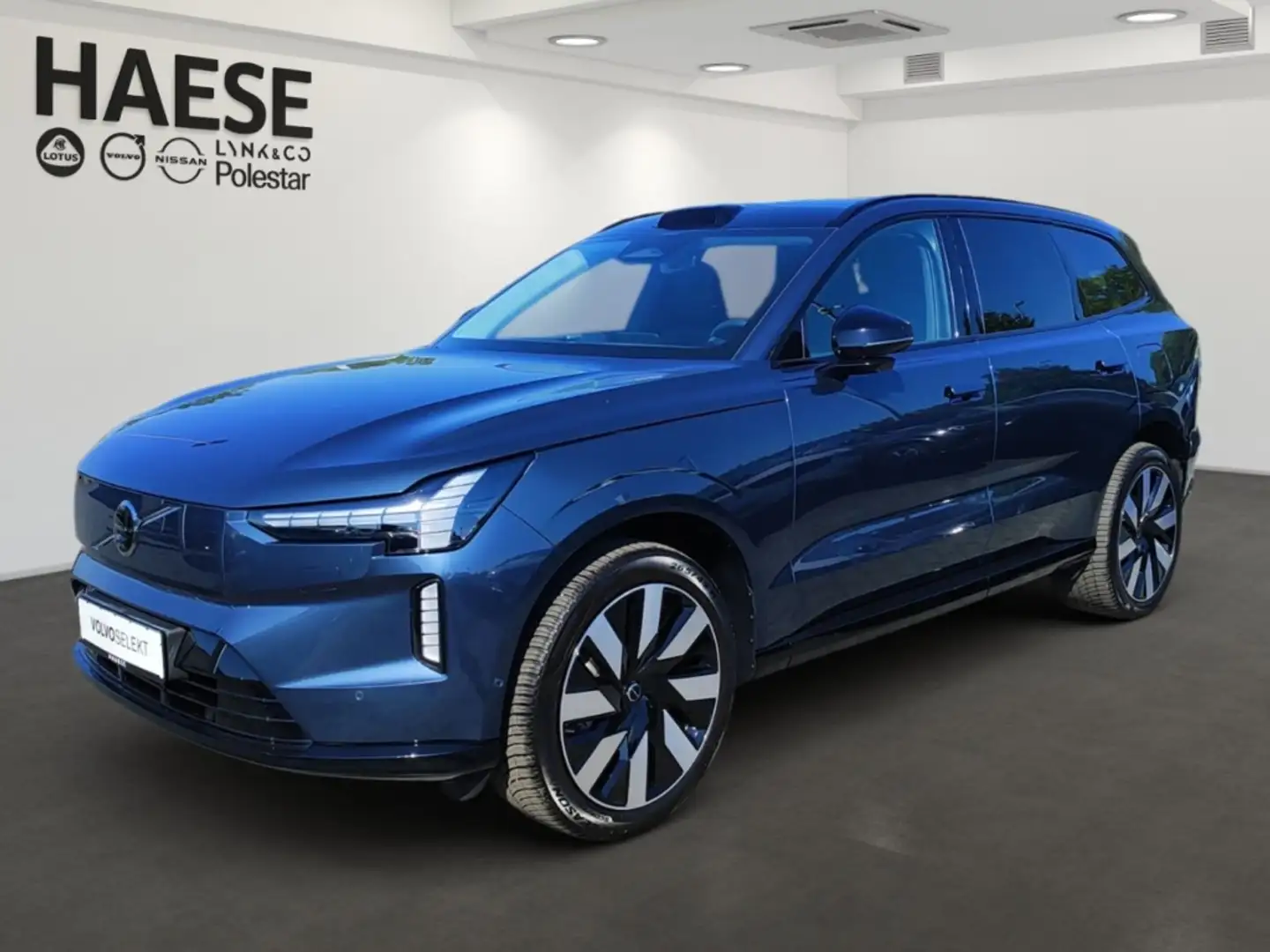 Volvo EX90 Ultra Pure Electric Twin Motor AWD 7-Sitzer el.AHK Blau - 1