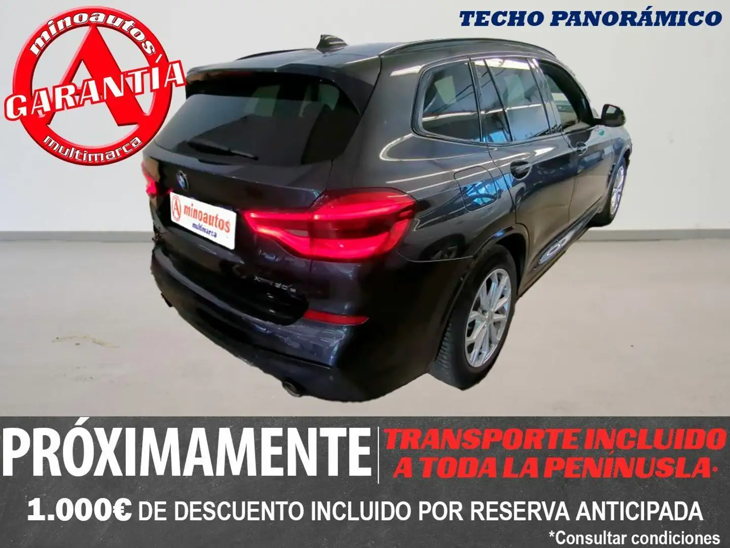 BMW X3 XDRIVE30 292 CV STEPTRONIC M SPORT Gris - 2