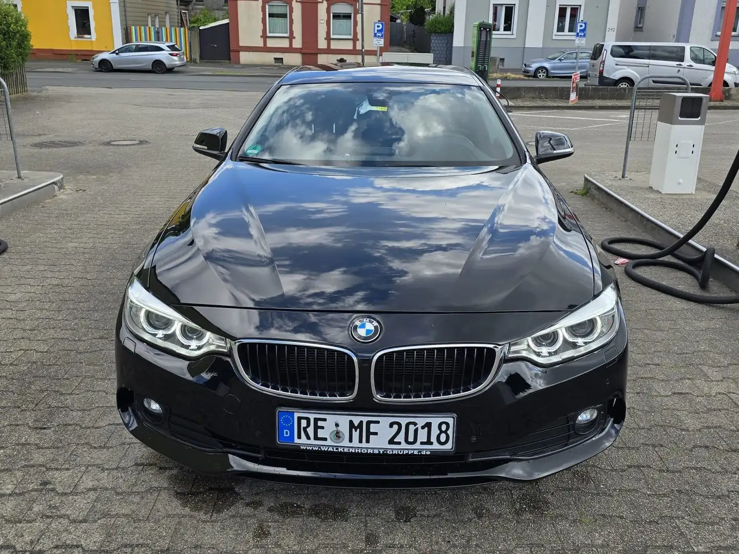 BMW 420 420d Gran Coupe Aut. Advantage Schwarz - 2