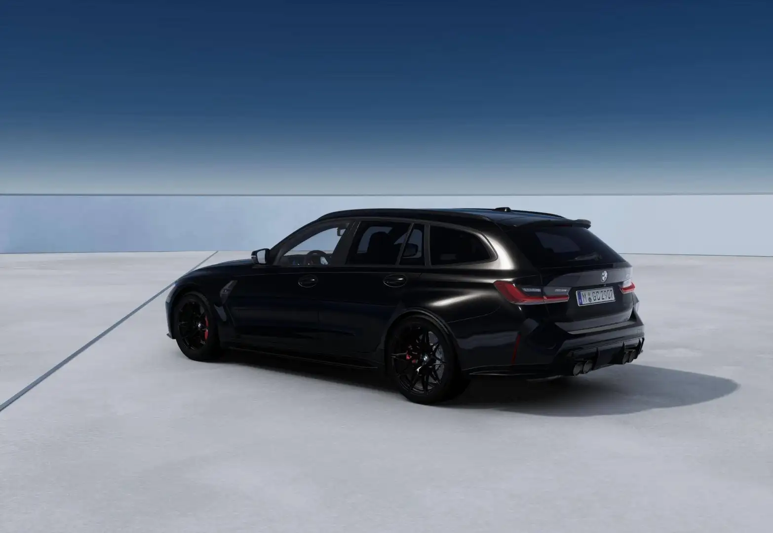BMW M3 M3 Competition M xDrive Touring Nero - 2