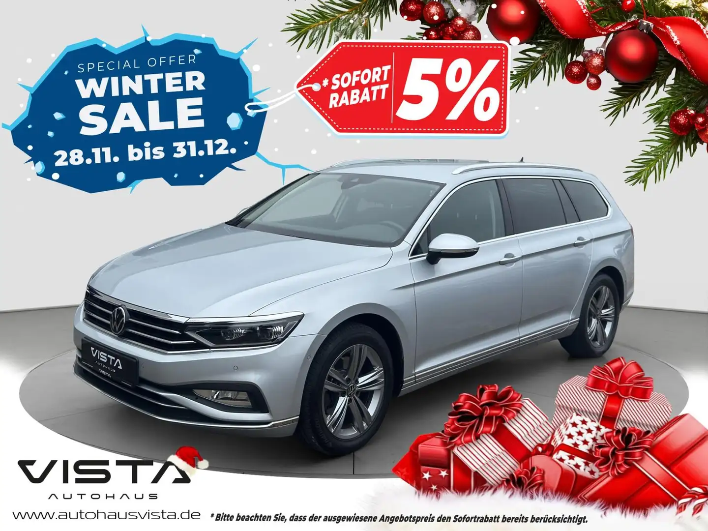 Volkswagen Passat Variant 2.0 TDI*IQ*KAMERA*AHK*ACC*KEYLESS Argent - 1