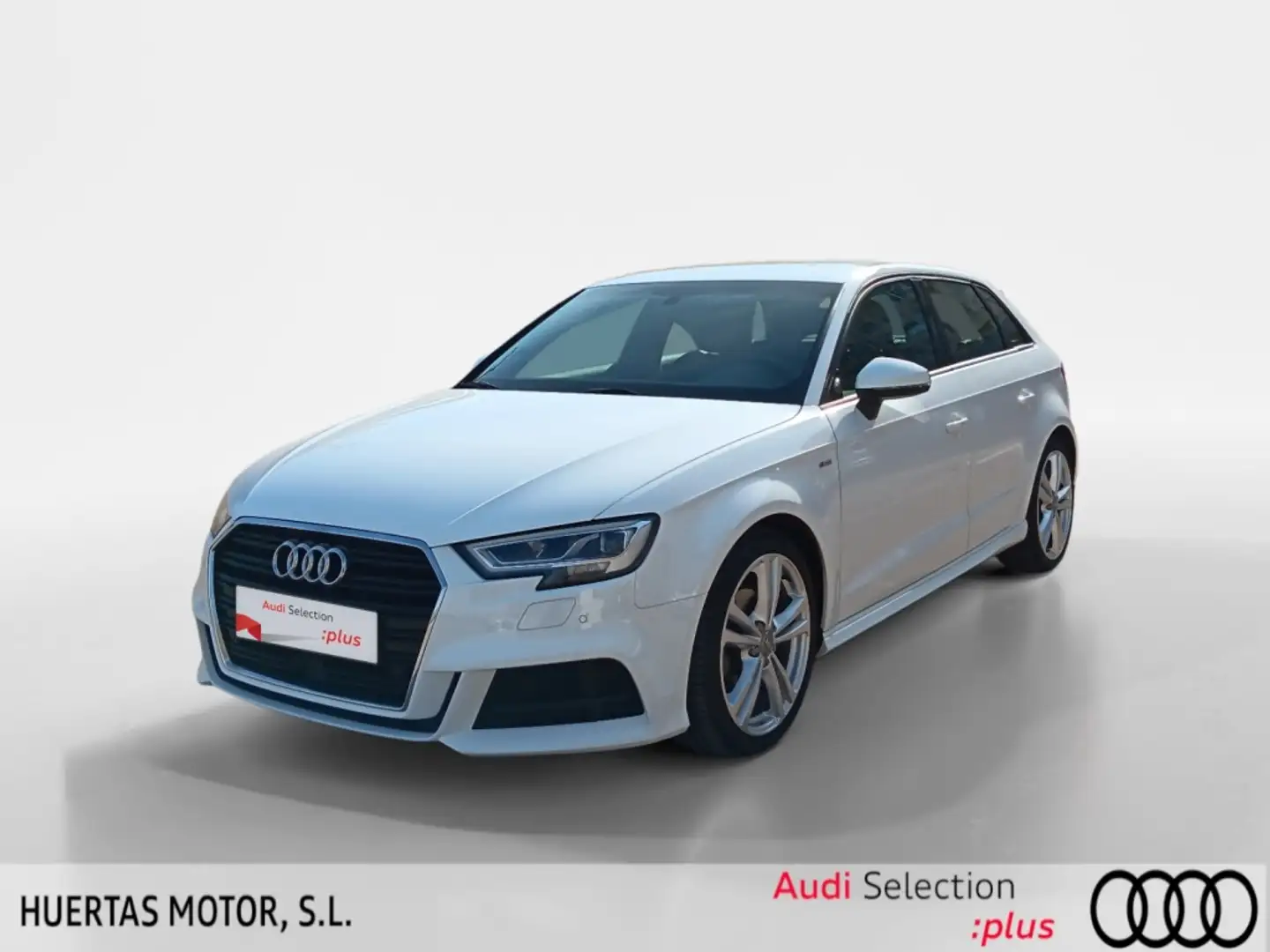 Audi A3 BERLINA CON PORTON 1.5 35 TFSI S LINE SPORTBACK 15 Wit - 1