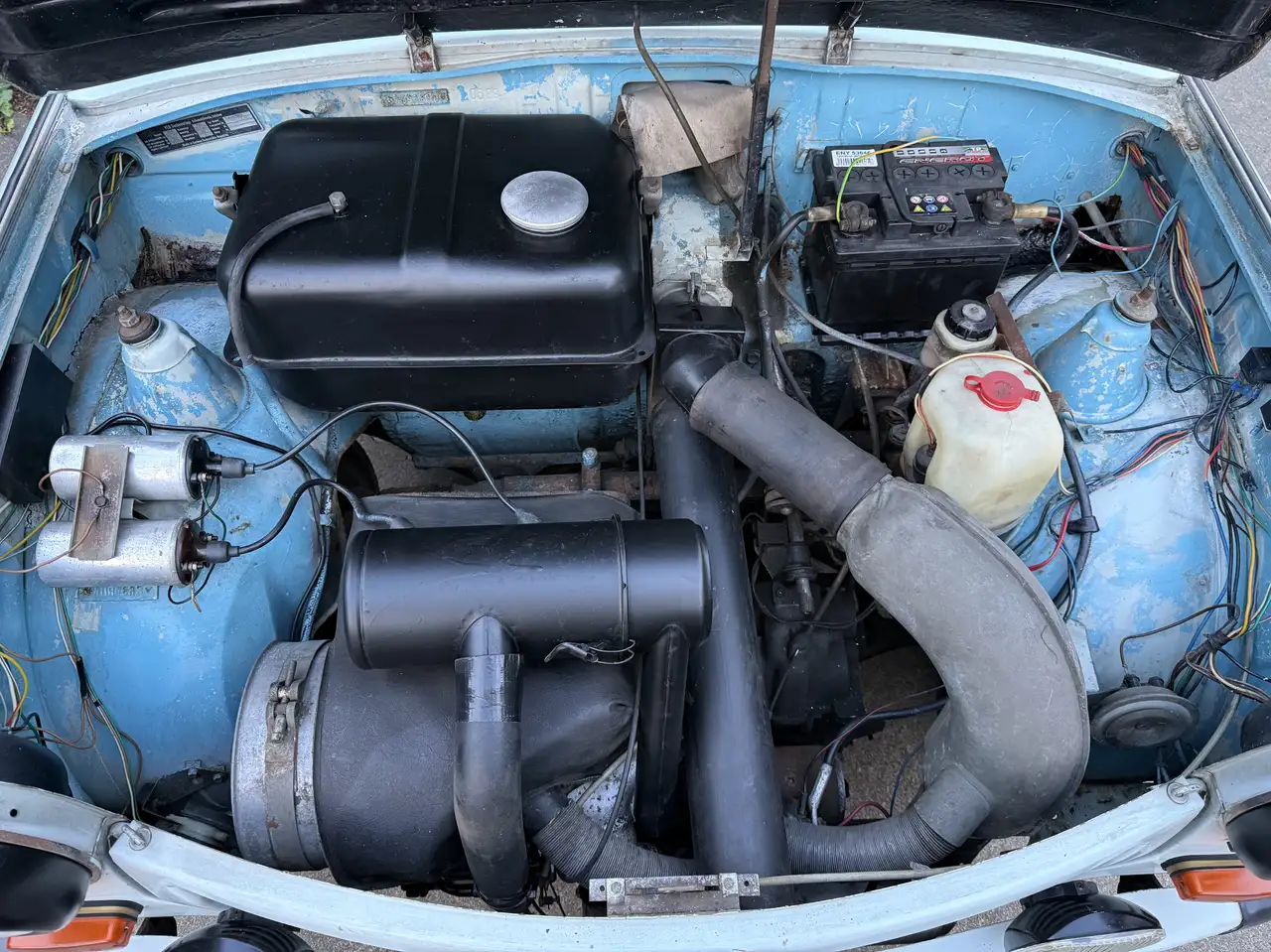 Trabant P601 S '88 *kein Rost *Schraubenfedern *12V EBZA, foto 12