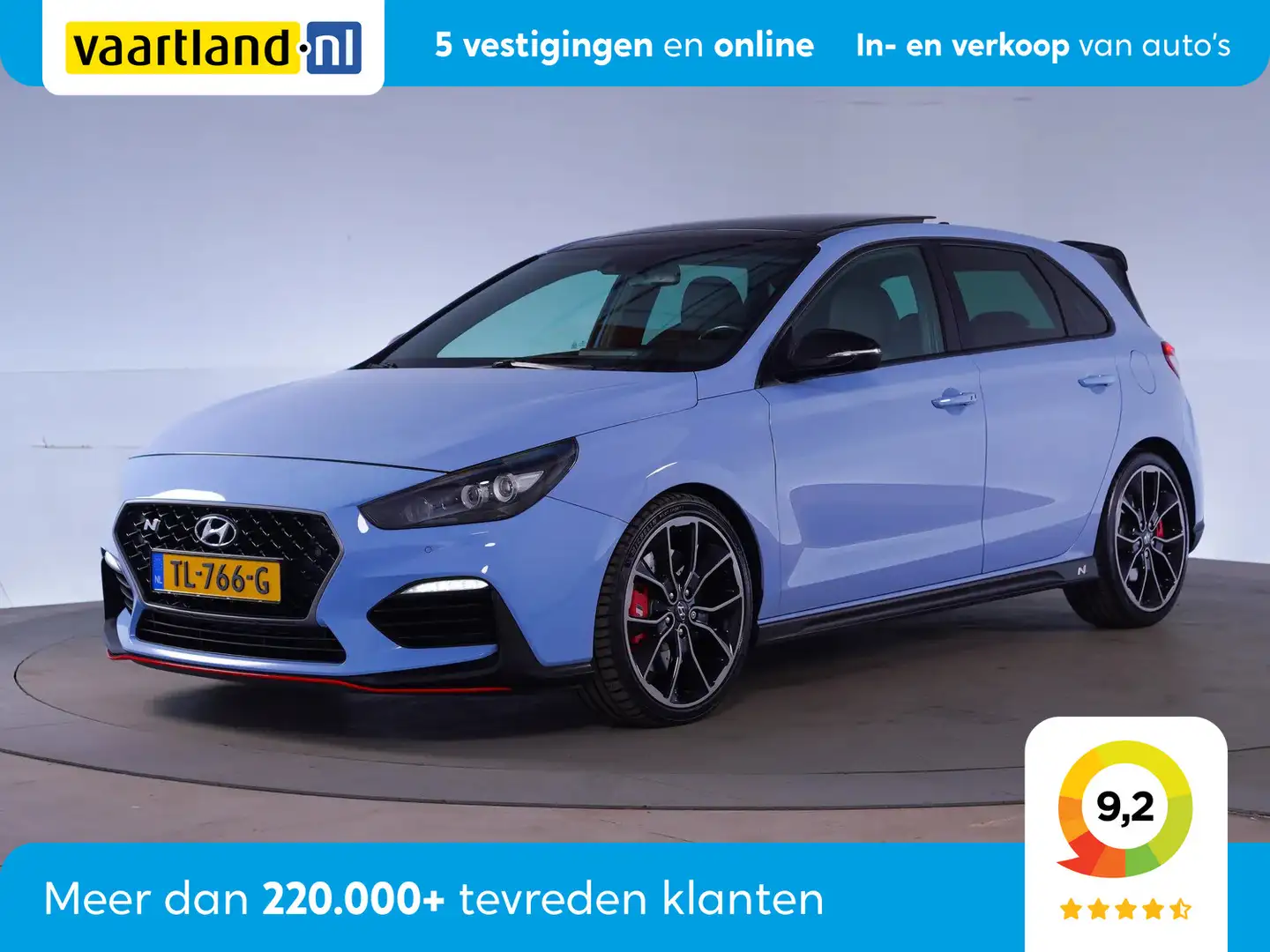 Hyundai i30 2.0 T-GDI N2 Track Perf.[Pano Memory Seats Orig. N Blauw - 1