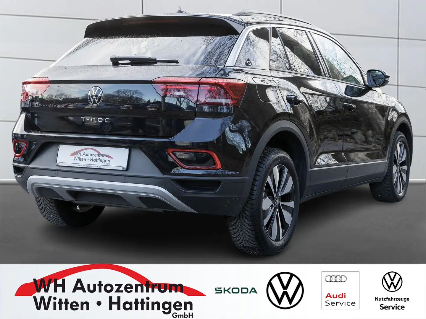 Volkswagen T-Roc 2.0 TDI DSG Goal NAVI AHK REARVIEW GJ-REIFEN LE... Schwarz - 2