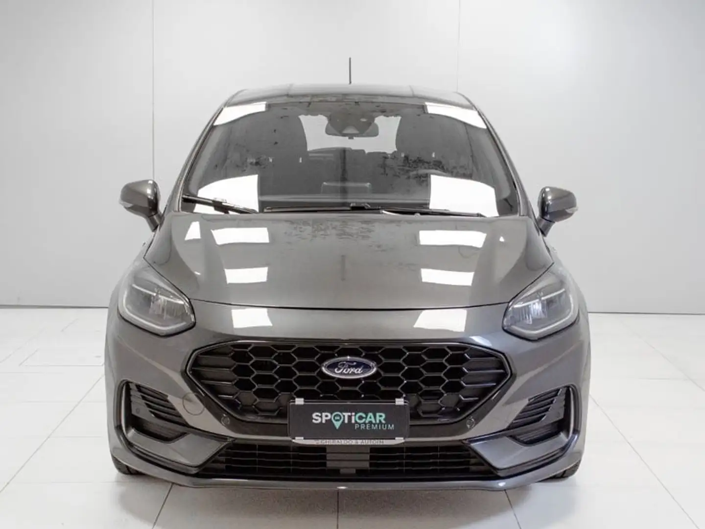 Ford Fiesta VII 5p 1.0 ecoboost h ST-Line 125cv Weiß - 2