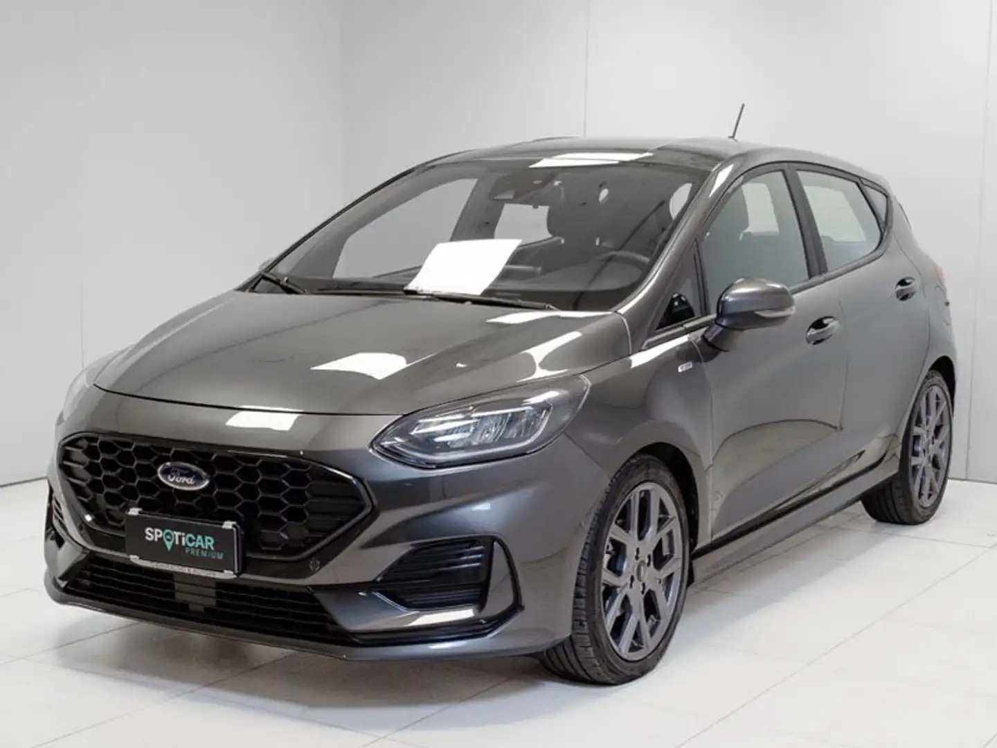 Ford Fiesta VII 5p 1.0 ecoboost h ST-Line 125cv Weiß - 1