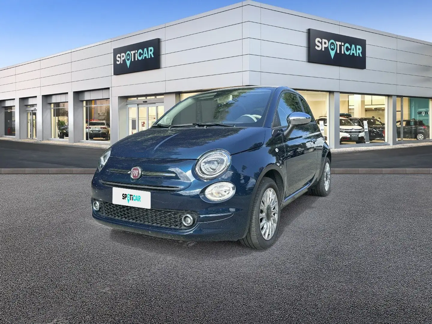 Fiat 500C 1.0 70cv Ibrido Azul - 1
