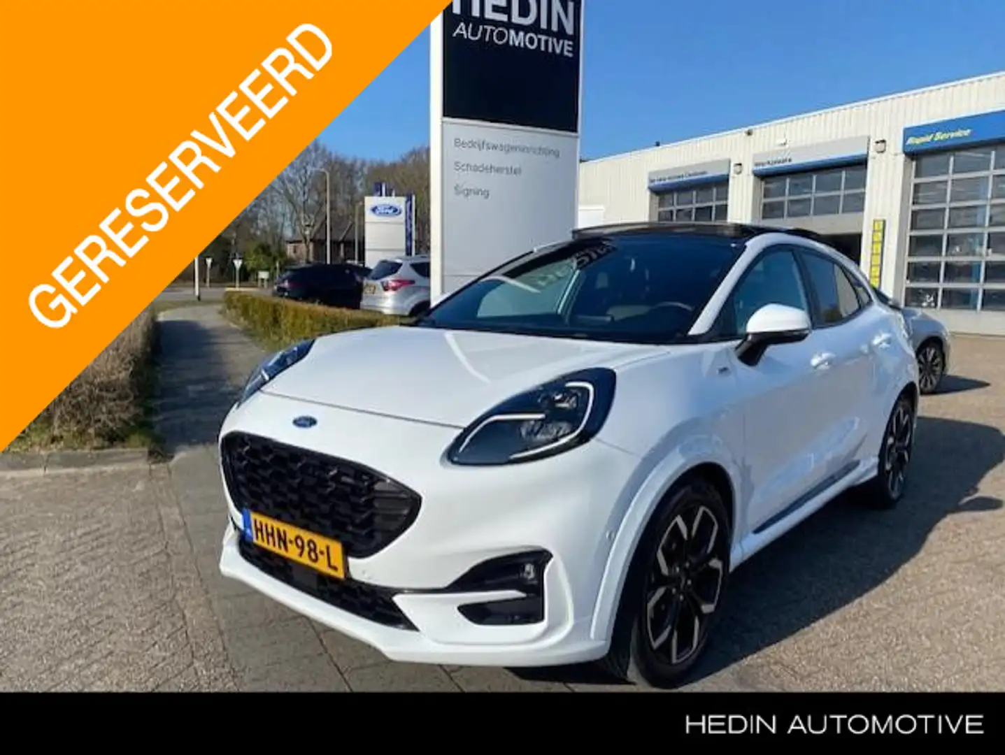 Ford Puma 1.0 EcoBoost Hybrid ST-Line X Wit - 1