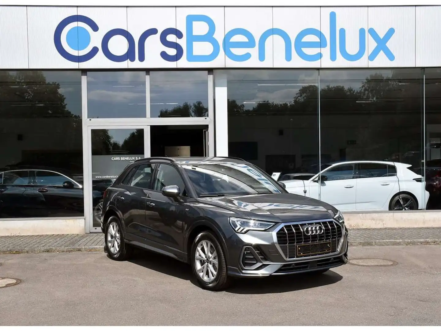Audi Q3 35 TDI S-Line S-Tronic ACC GPS SIDE CAM NEUF Gris - 1
