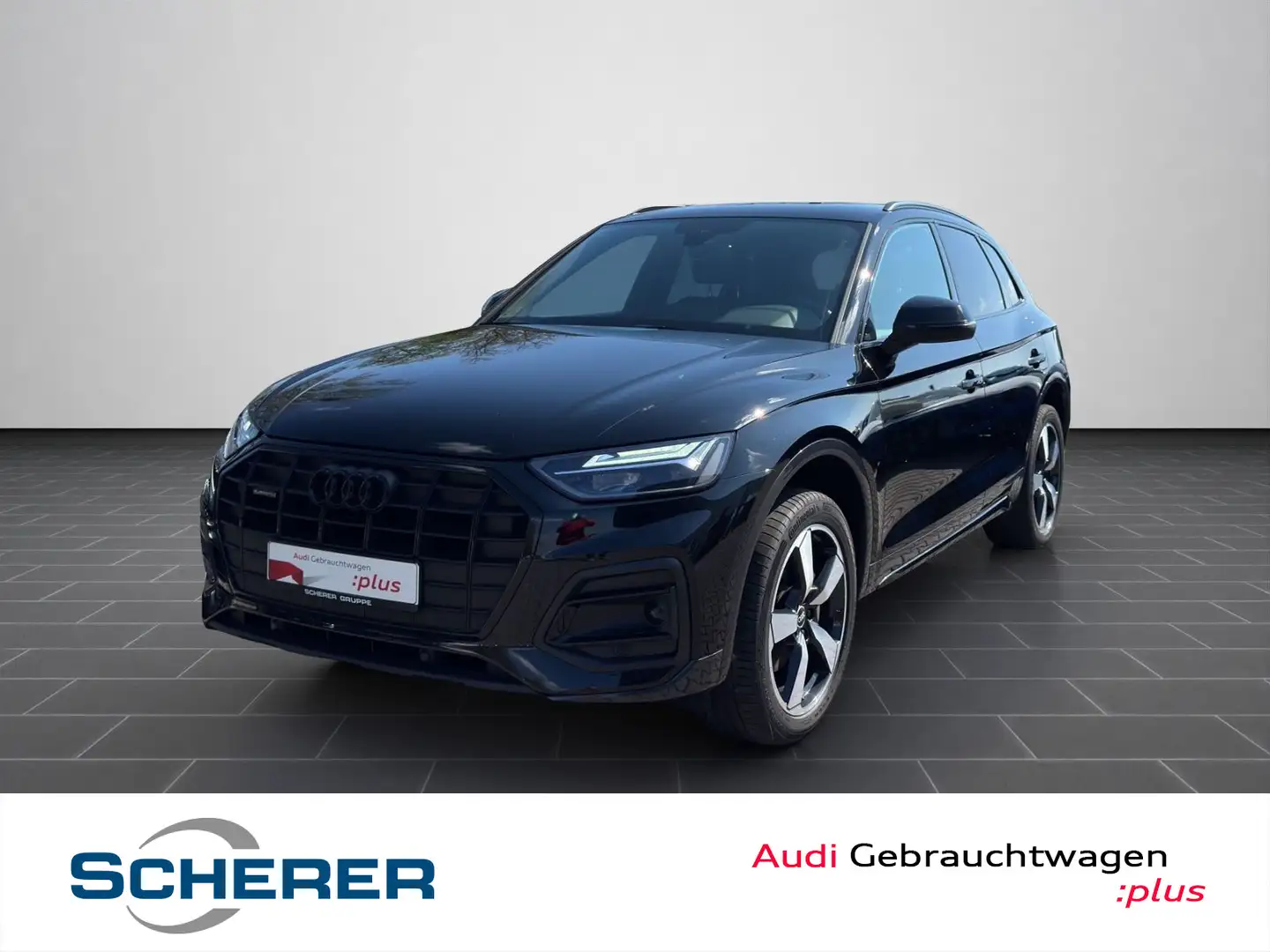 Audi Q5 40 TDI quattro advanced S tronic NAVI EPH+ AC Noir - 1