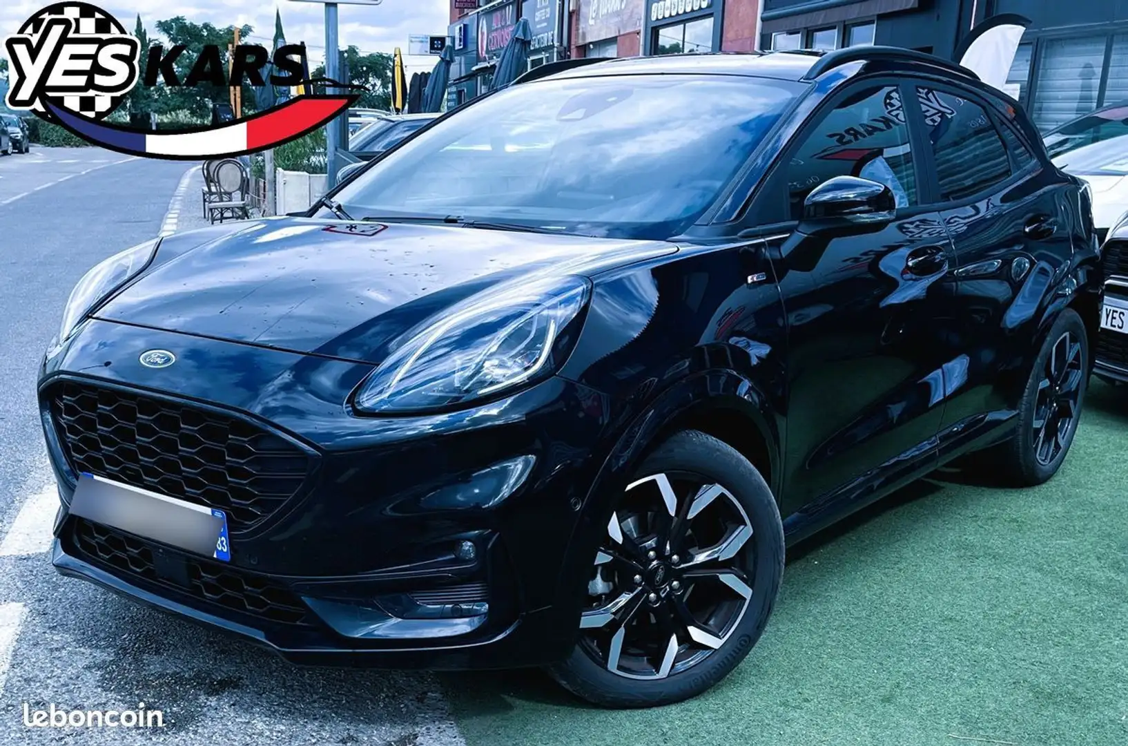 Ford Puma 1.0 EcoBoost Hybrid 125ch ST-Line X S&S-SUIVI DANS LE RESEAU Schwarz - 1