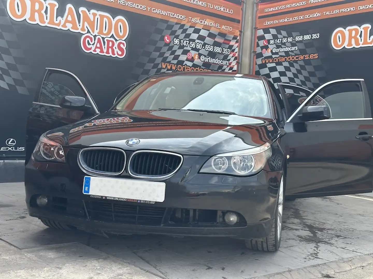 BMW 520 520d Negro - 2