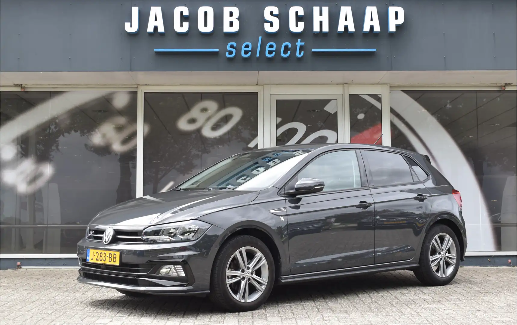 Volkswagen Polo 1.5 TSI Highline Business R / Automaat / Cruise C. Gris - 1