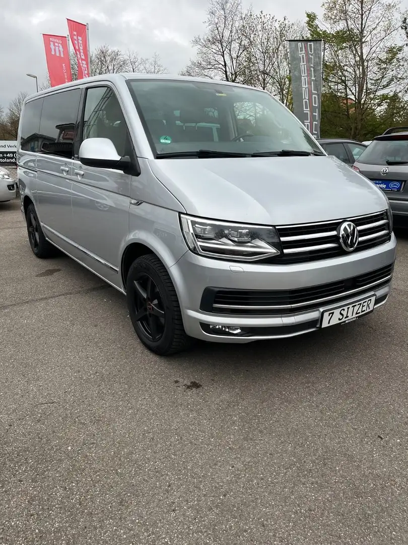 Volkswagen T6 Transporter T6 Generation Six*AUTOMATIK*7-SITZER*SCHECKHEFT* Argent - 1