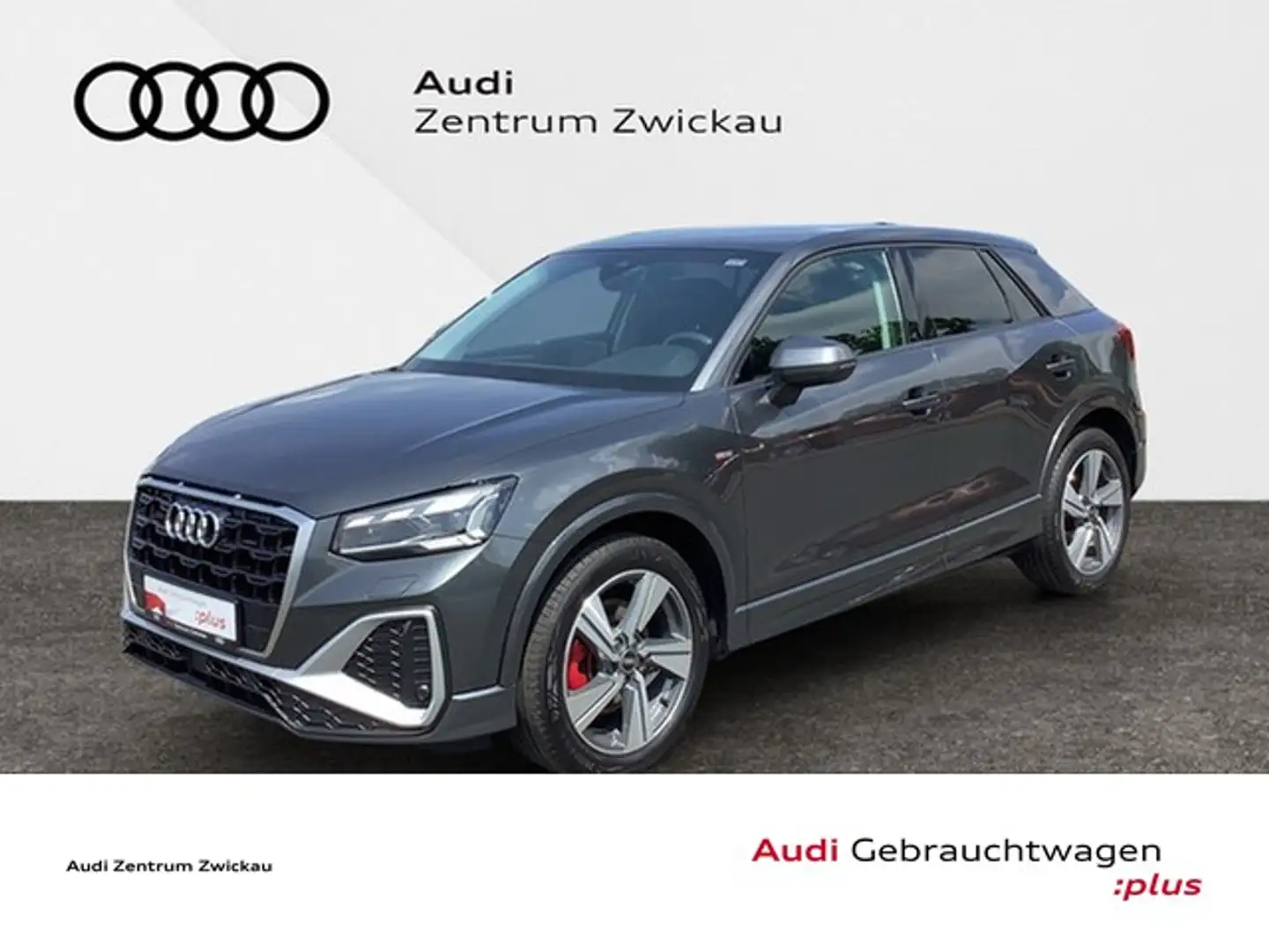Audi Q2 35TDI quattro S-line Matrix LED Scheinwerfer, N... Grijs - 1