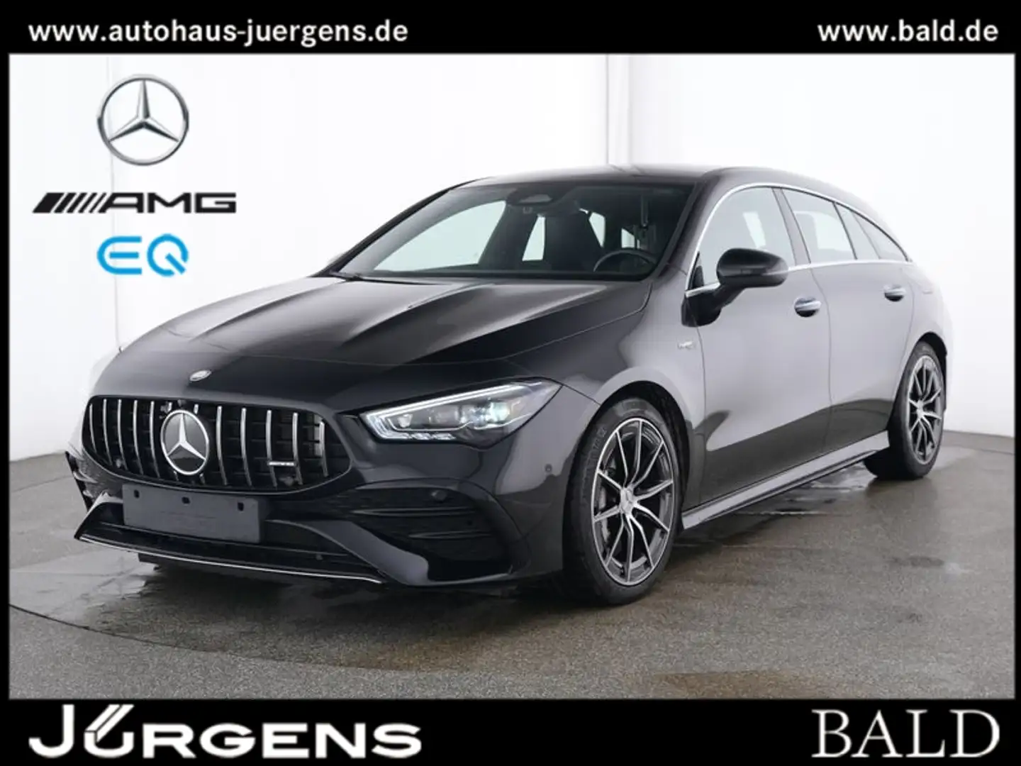 Mercedes-Benz CLA 35 AMG 4M SB Multibeam/Pano/Stdhz/Leder/18' Schwarz - 2