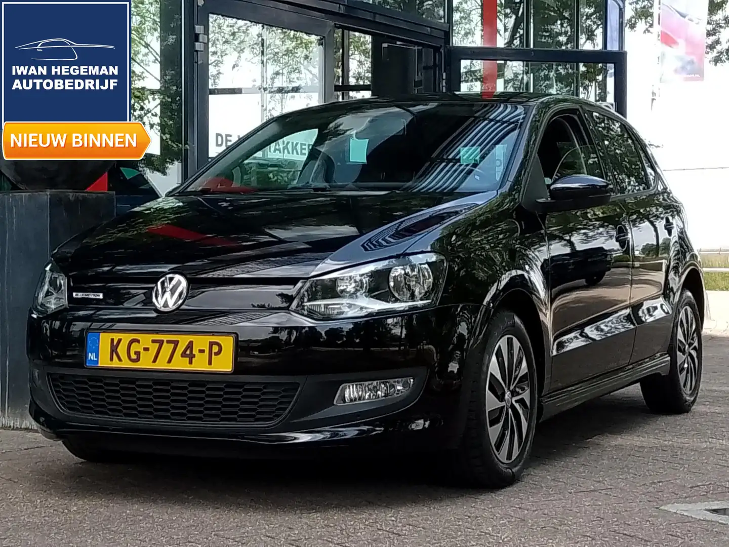 Volkswagen Polo 1.0 BlueMotion Edition | Apple Carplay | Aircondit Zwart - 1