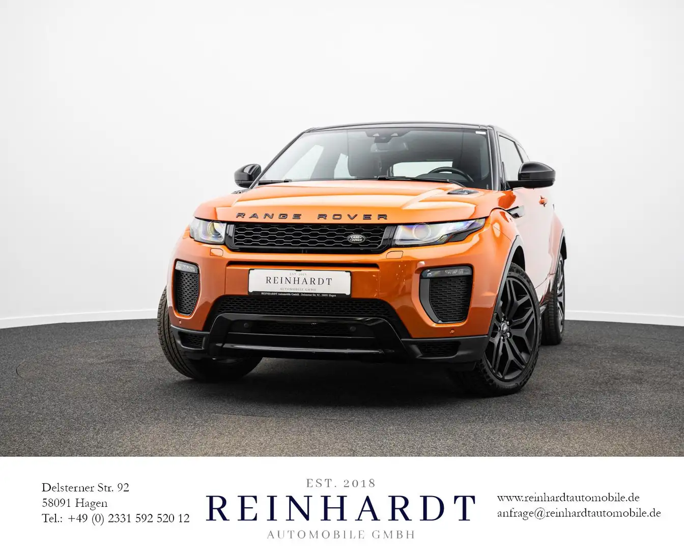 Land Rover Range Rover Evoque COUPE 2.0TD4 HSE DYNAMIC/BLCK Orange - 1