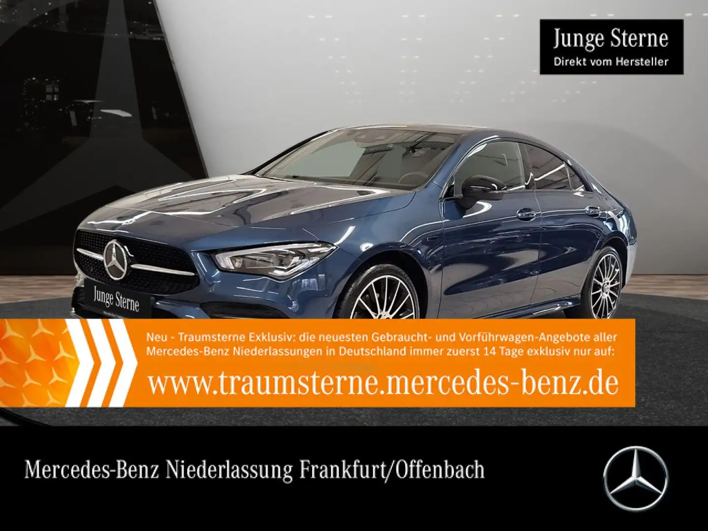 Mercedes-Benz CLA 250 e EDITION 2020+AMG+NIGHT+MULTIBEAM+KAMERA Bleu - 1