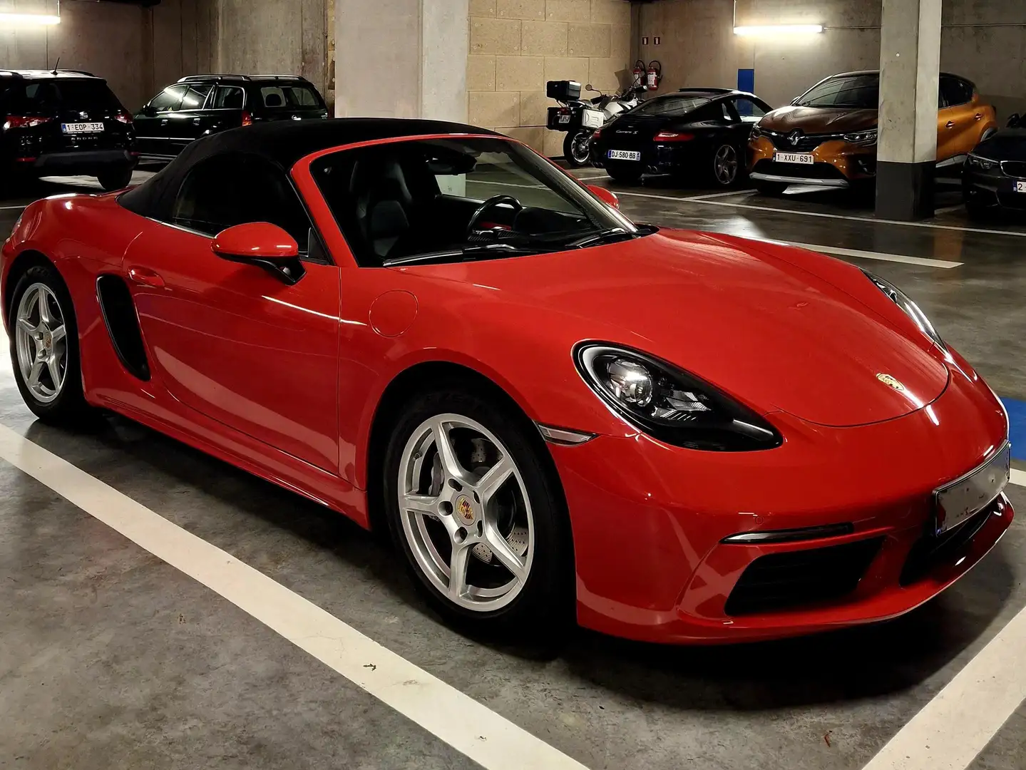 Porsche 718 Boxster PDK Piros - 2