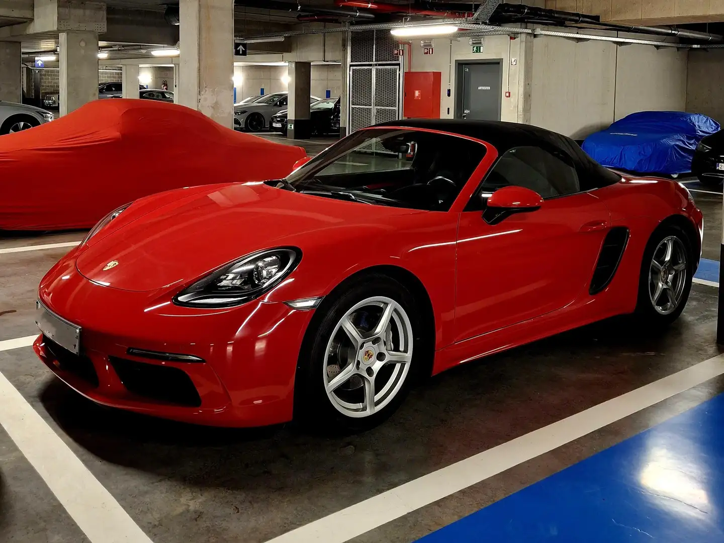 Porsche 718 Boxster PDK Piros - 1