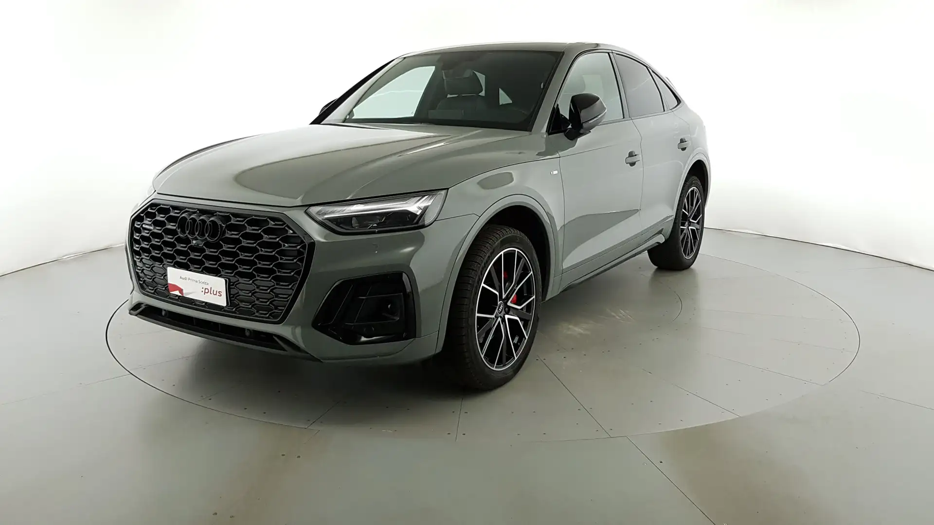 Audi Q5 Sportback 40 2.0 tdi mhev 12V S line Plus quattro Grigio - 1