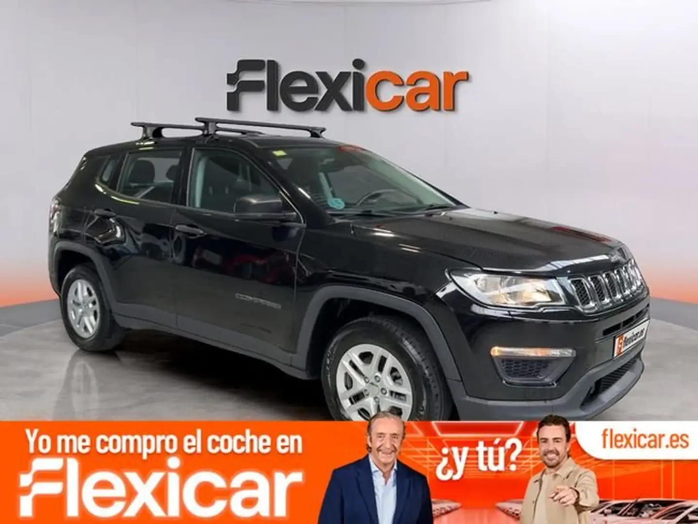 Jeep Compass 1.4 Multiair Sport 4x2 103kW Negro - 1