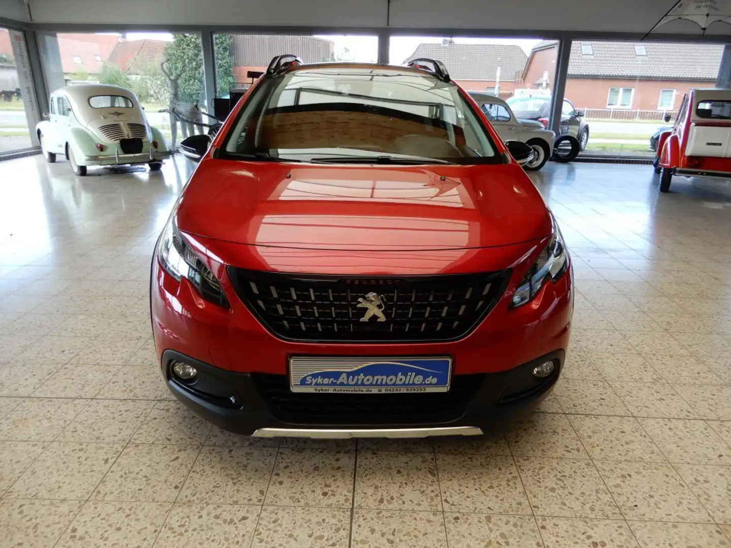 Peugeot 2008 BlueHDi 120 EAT6 Black Edition Navi , Panno Rot - 2