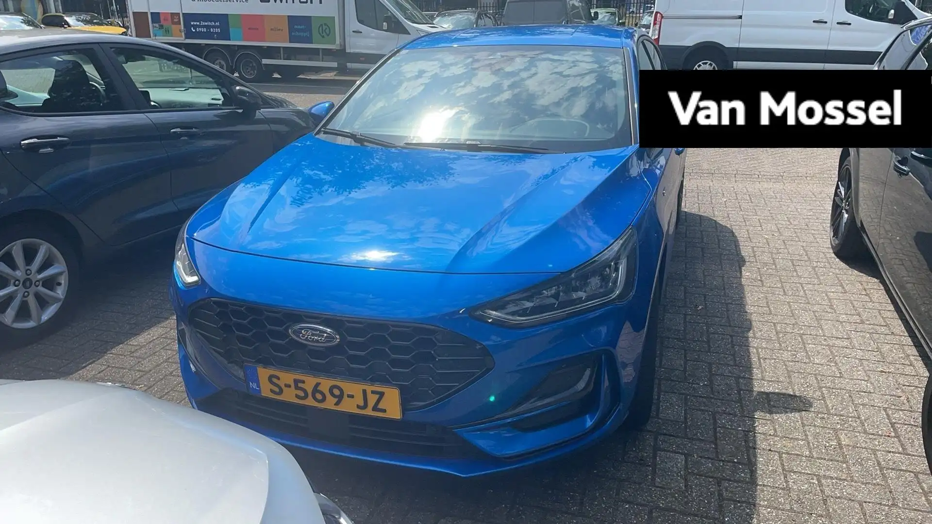 Ford Focus 1.0 EcoBoost Hybrid ST Line X 155pk Automaat Trekh Blauw - 1