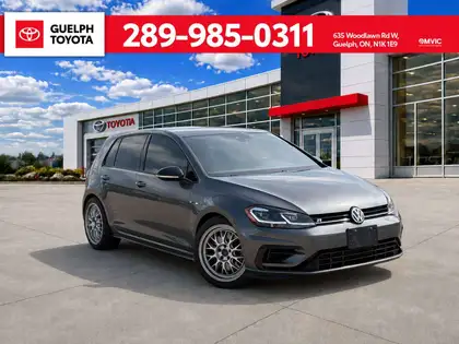 Gray 2018 Volkswagen Golf R Hatchback All-Wheel Drive 6-Speed Manual