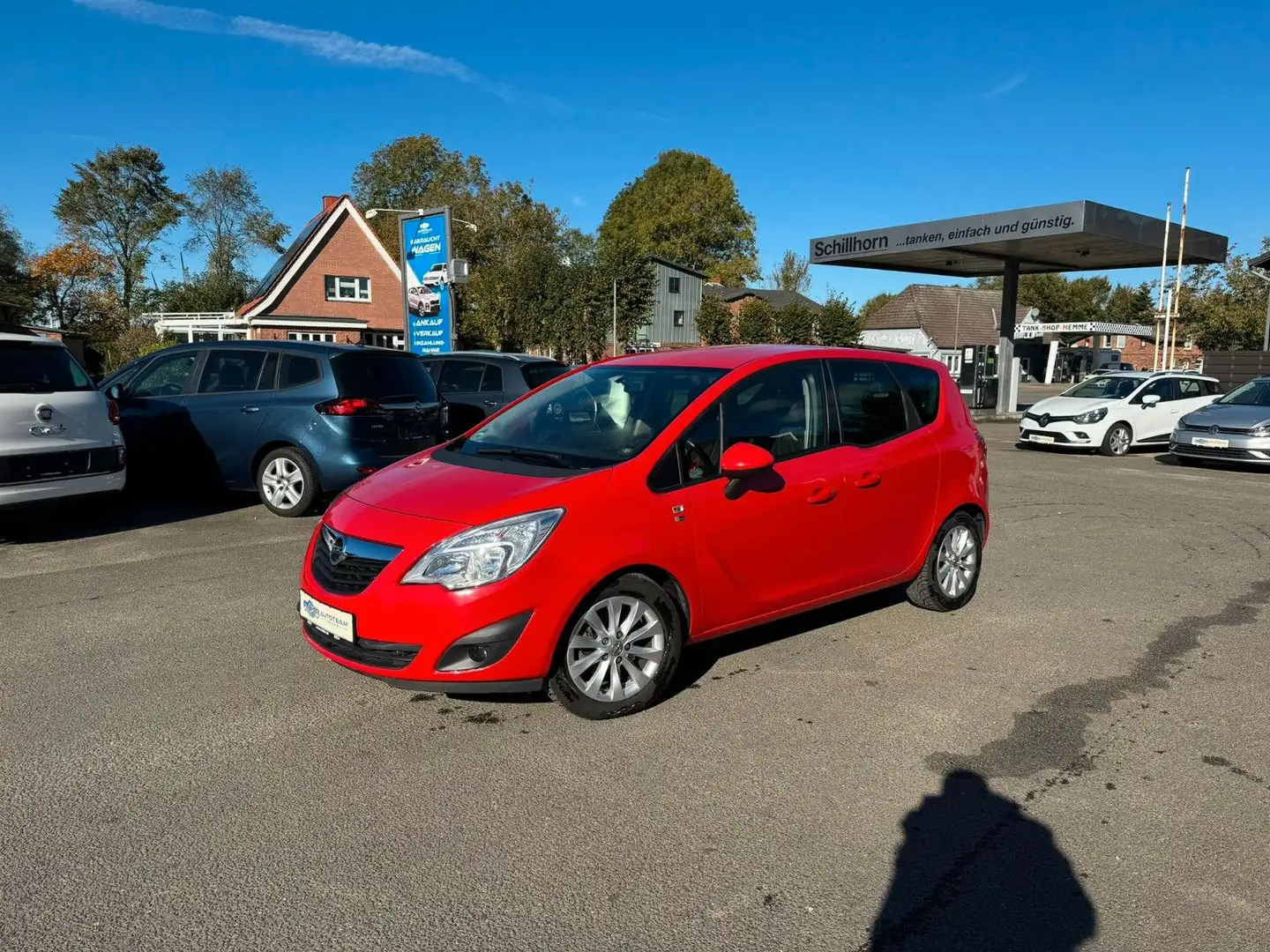 Opel Meriva B 150 Jahre 1,4l HU NEU/AUTOMATIK/KLIMA Rosso - 1
