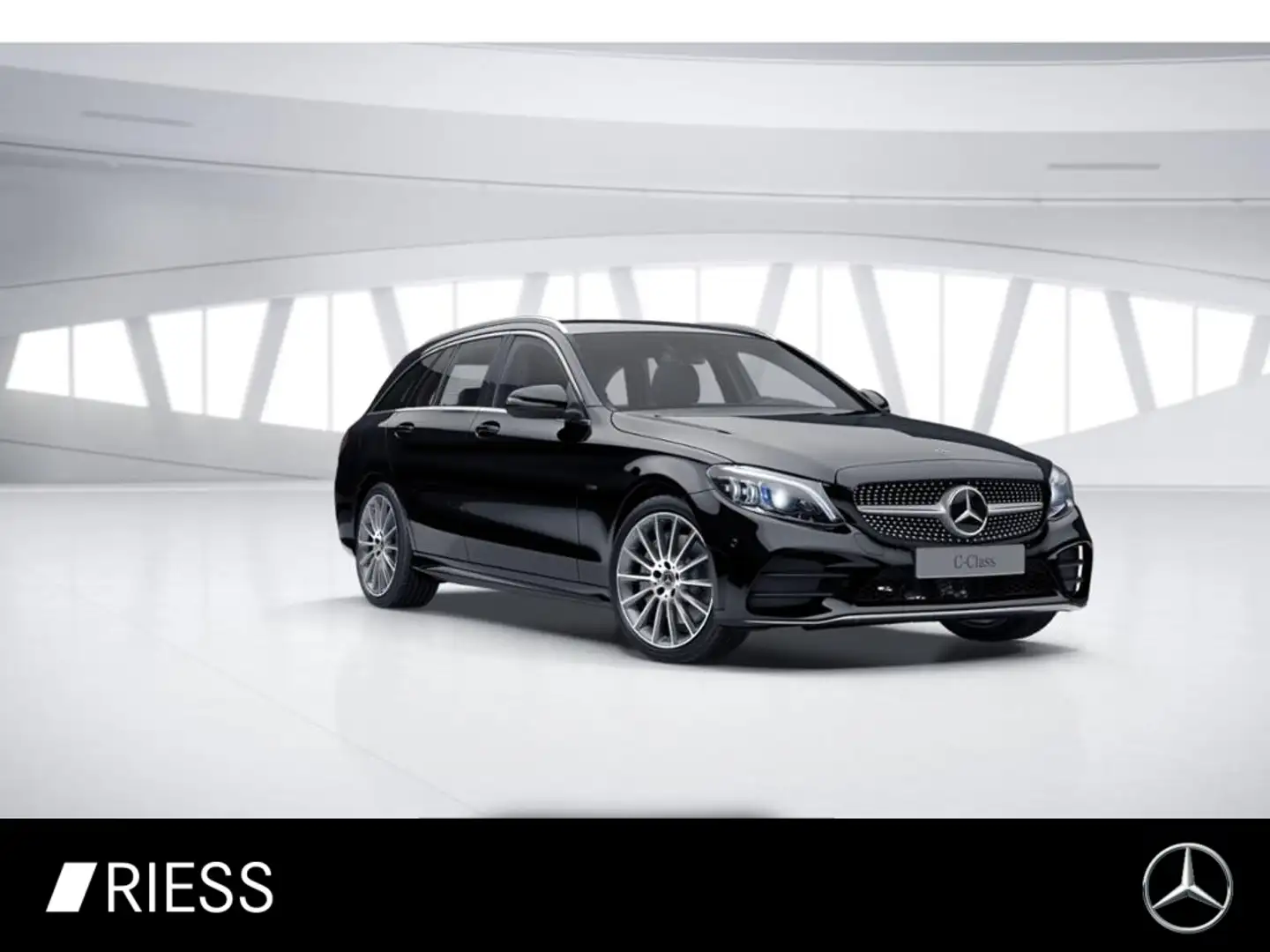 Mercedes-Benz C 300 de T-Modell AMG AIRMATIC DISTR BURMSTER MULTIB Zwart - 1