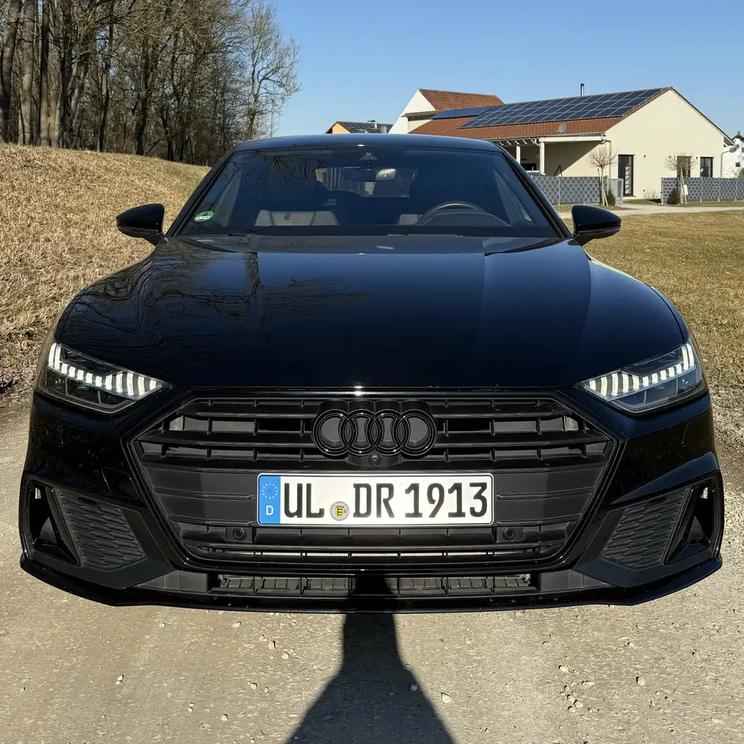 Audi A7 55 TFSI quattro S tronic S line HD-Matrix LED Luft Fekete - 2