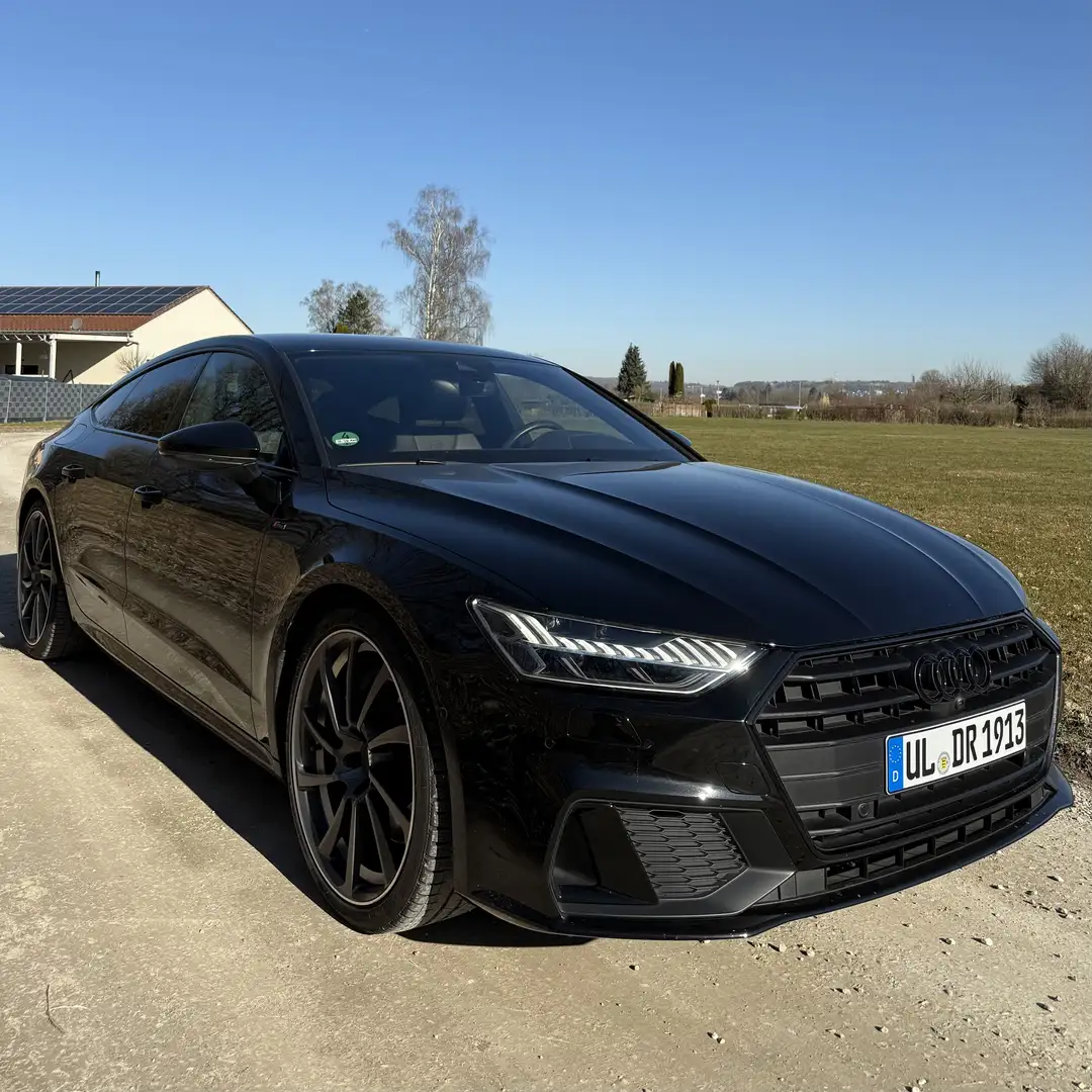 Audi A7 55 TFSI quattro S tronic S line HD-Matrix LED Luft Fekete - 1